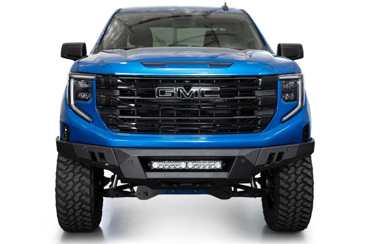 2022+ GMC Sierra 1500 Black Label Front Bumper - Addictive Desert Designs F480300010103
