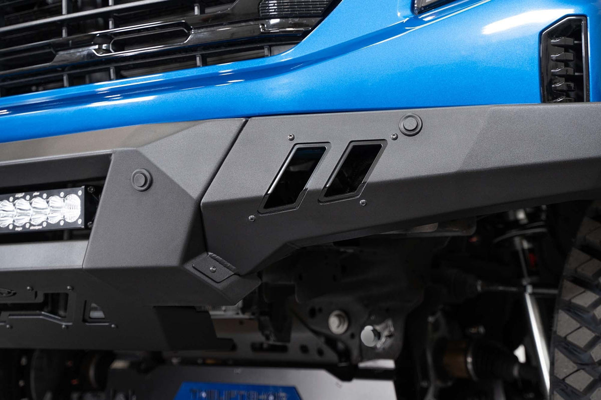 2022+ GMC Sierra 1500 Black Label Front Bumper - Addictive Desert Designs F480300010103 - view 9