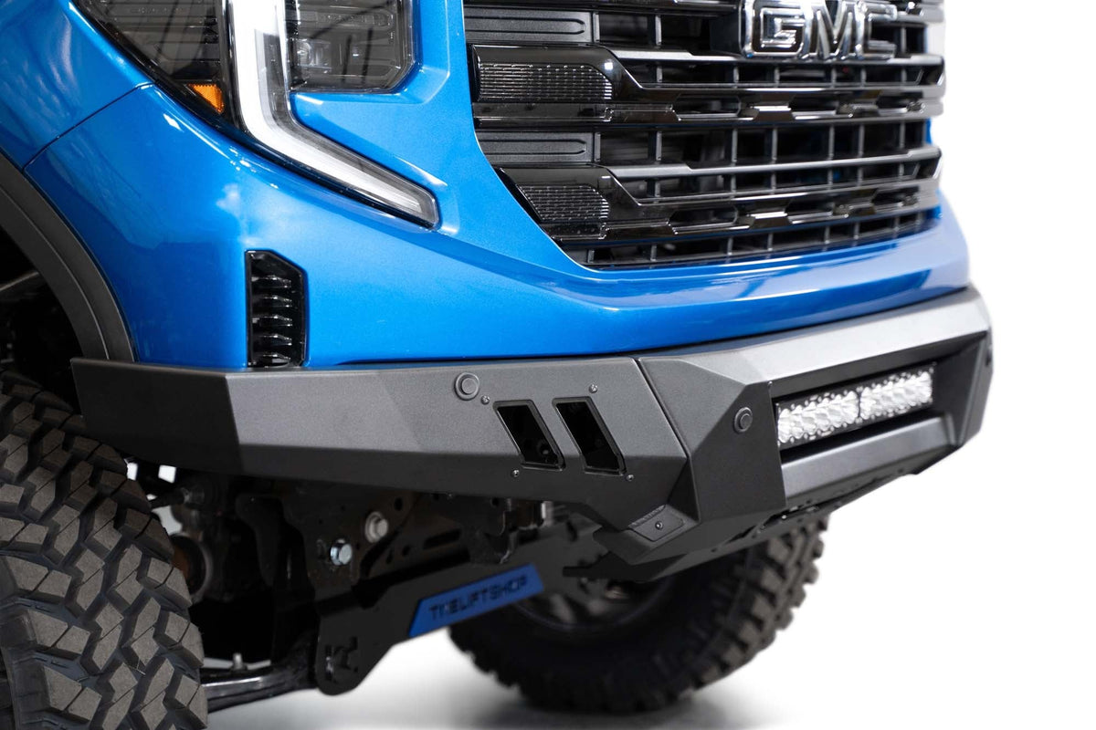 2022+ GMC Sierra 1500 Black Label Front Bumper - Addictive Desert Designs F480300010103 - view 11