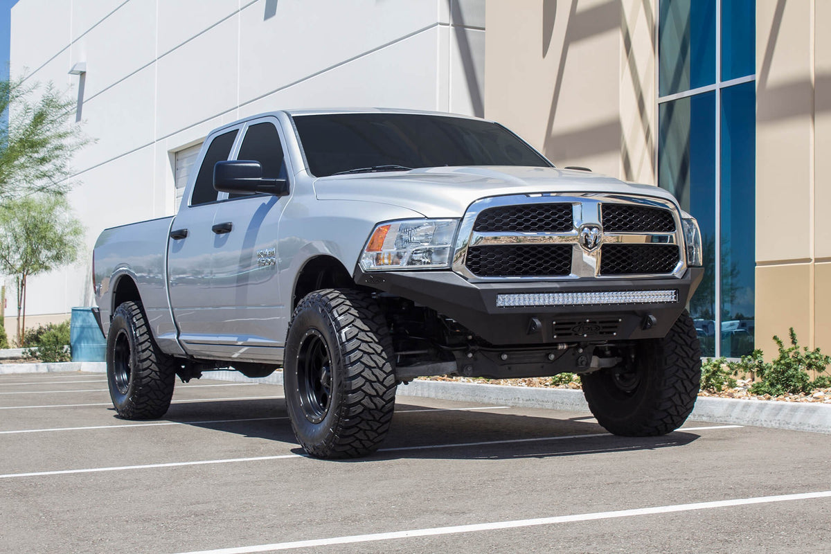2013-2018 Dodge RAM 1500 Stealth Fighter Front Bumper - Addictive Desert Designs F501192770103 - view 4