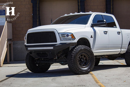 2010-2018 Dodge RAM 2500, 3500 Stealth Fighter Front Bumper - Addictive Desert Designs F511182770103