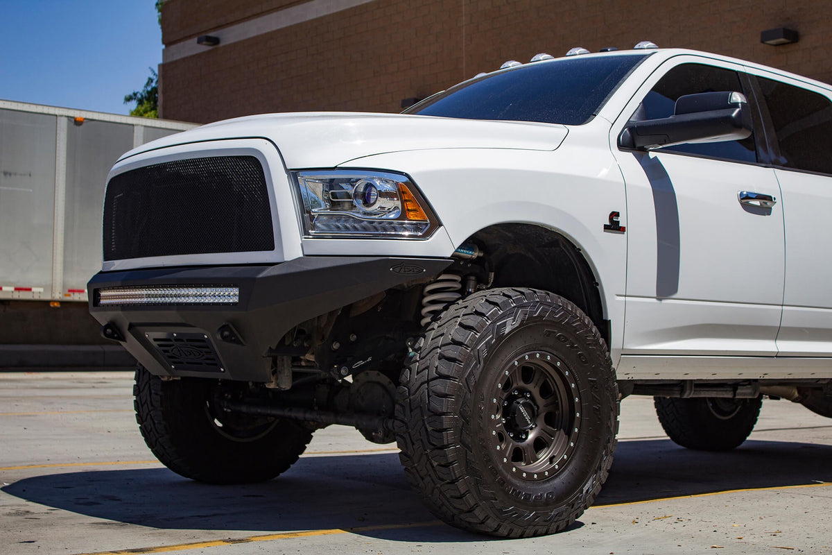 2010-2018 Dodge RAM 2500, 3500 Stealth Fighter Front Bumper - Addictive Desert Designs F511182770103 - view 2