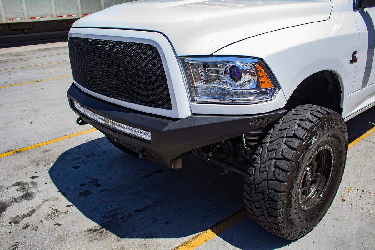 2010-2018 Dodge RAM 2500, 3500 Stealth Fighter Front Bumper - Addictive Desert Designs F511182770103 - view 6
