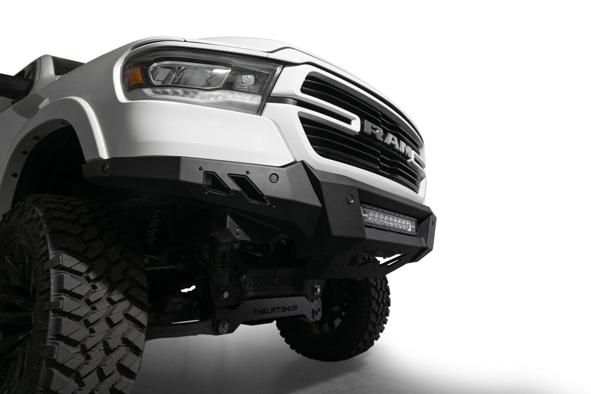 2019-2024 RAM 1500 Black Label Front Bumper - Addictive Desert Designs F550305080103 - view 9