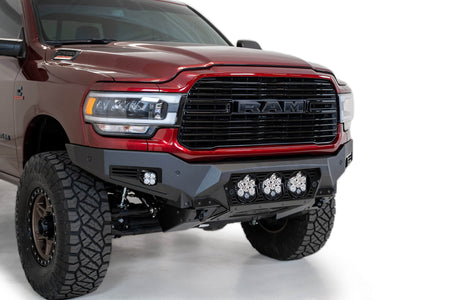 2019-2025 RAM 2500 3500 Bomber Front Bumper Mounts for three Baja Design's LP6 round lights - Addictive Desert Designs F560014100103 - view 5