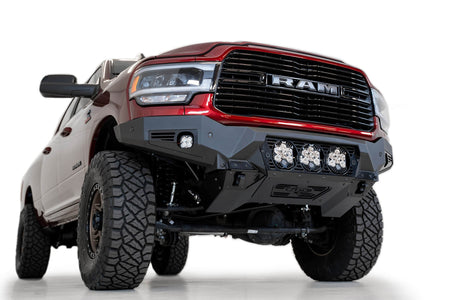 2019-2025 RAM 2500 3500 Bomber Front Bumper Mounts for three Baja Design's LP6 round lights - Addictive Desert Designs F560014100103 - view 7