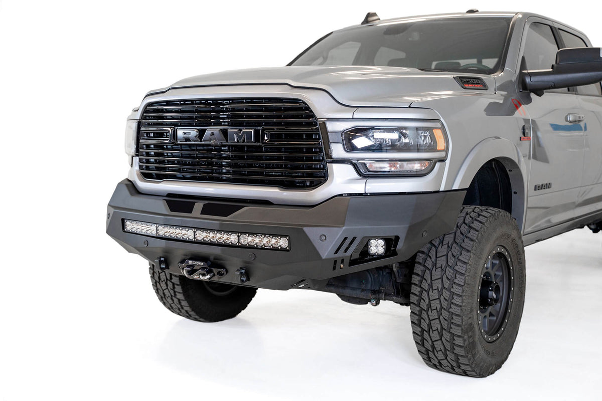 2019-2025 RAM 2500/3500 Stealth Fighter Front Bumper - Addictive Desert Designs F561423030103 - view 12