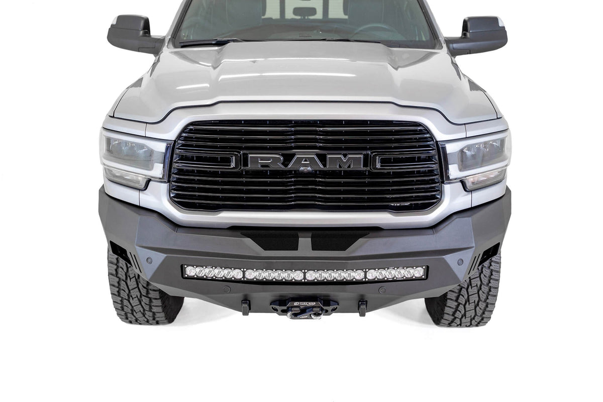 2019-2025 RAM 2500/3500 Stealth Fighter Front Bumper - Addictive Desert Designs F561423030103 - view 6