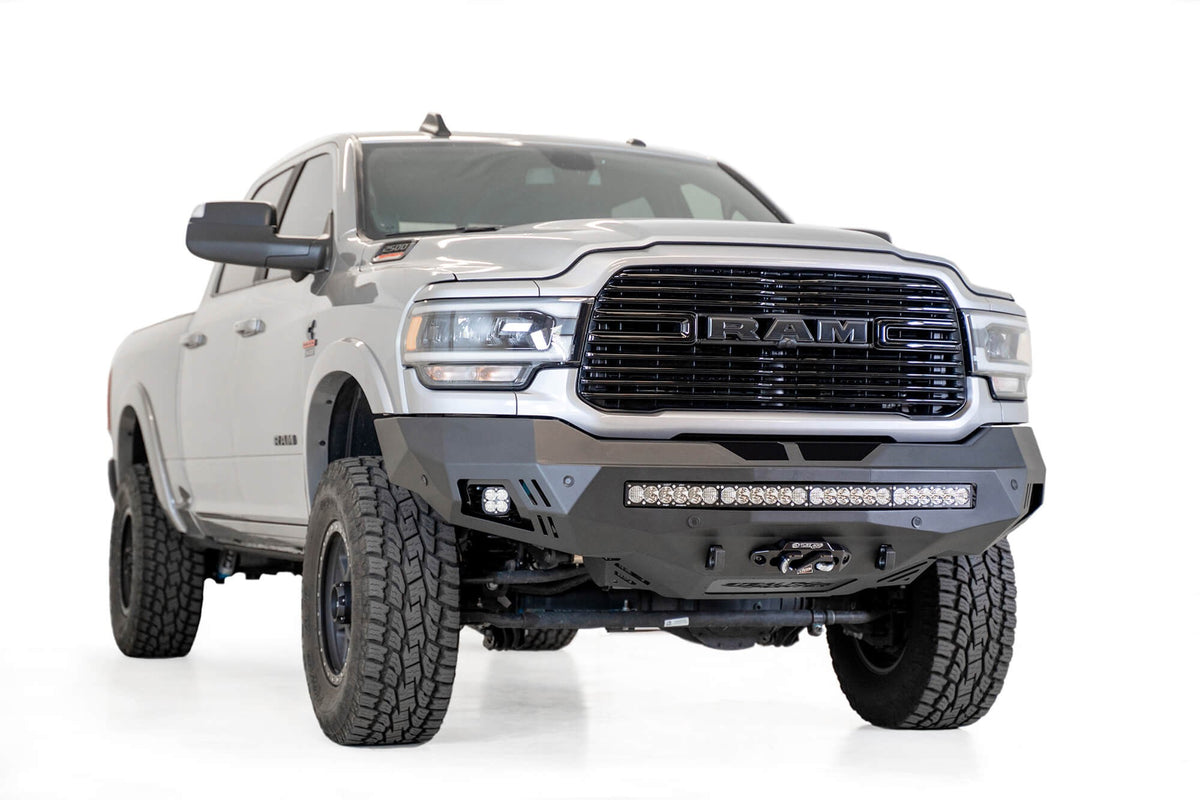 2019-2025 RAM 2500/3500 Stealth Fighter Front Bumper - Addictive Desert Designs F561423030103 - view 7