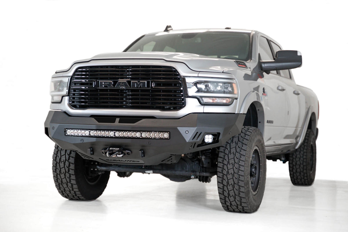 2019-2025 RAM 2500/3500 Stealth Fighter Front Bumper - Addictive Desert Designs F561423030103 - view 8