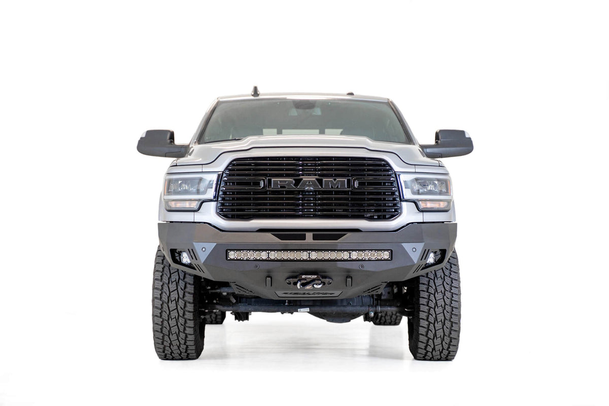 2019-2025 RAM 2500/3500 Stealth Fighter Front Bumper - Addictive Desert Designs F561423030103 - view 11