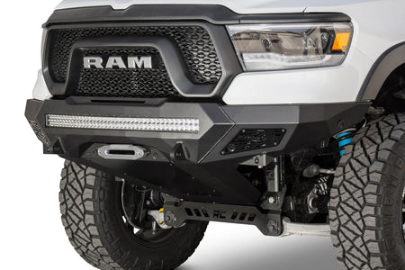 2019-2024 RAM Rebel 1500 Stealth Fighter Front Bumper With Winch Mount - Addictive Desert Designs F611422770103 - view 6
