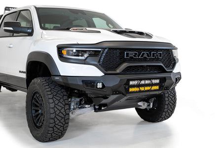 2021-2024 RAM 1500 TRX Bomber Front Bumper Mounts for two 20 Inch light bars - Addictive Desert Designs F620012140103 - view 4