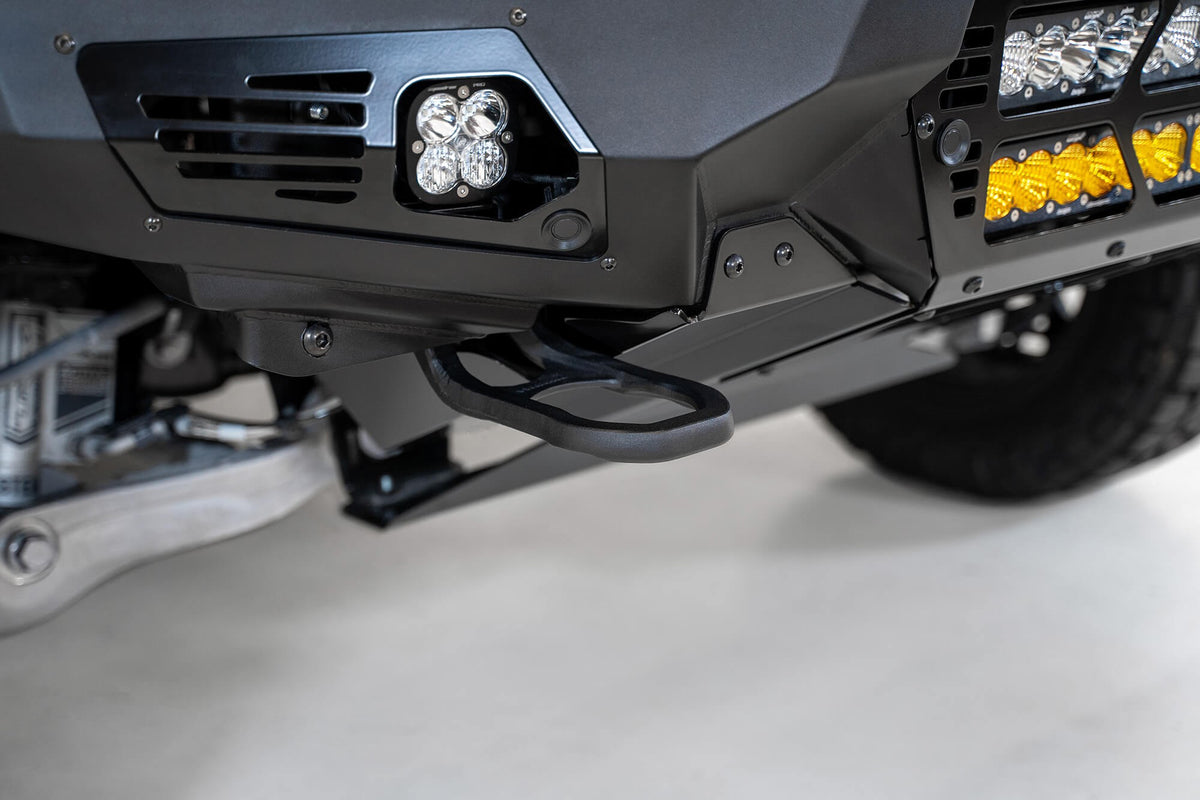 2021-2024 RAM 1500 TRX Bomber Front Bumper Mounts for two 20 Inch light bars - Addictive Desert Designs F620012140103 - view 8