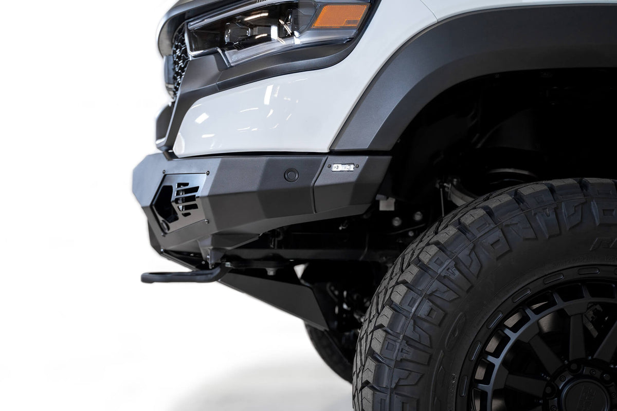 2021-2024 RAM 1500 TRX Bomber Front Bumper Mounts for two 20 Inch light bars - Addictive Desert Designs F620012140103 - view 10