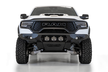 2021-2024 RAM 1500 TRX Bomber Front Bumper Mounts for 3 Baja Designs LP6 round lights - Addictive Desert Designs F620014100103 - view 5