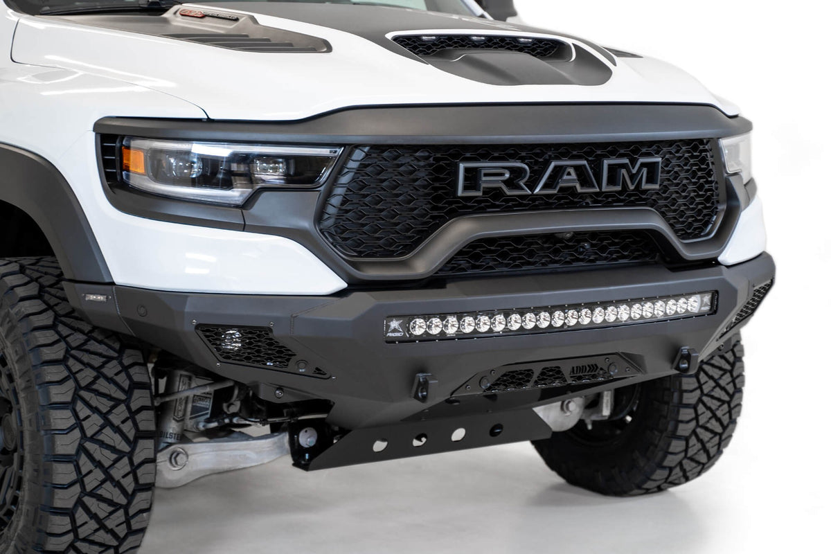 2021-2024 RAM 1500 TRX Stealth Fighter Front Bumper - Addictive Desert Designs F620153030103