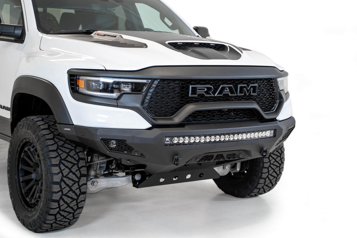 2021-2024 RAM 1500 TRX Stealth Fighter Front Bumper - Addictive Desert Designs F620153030103 - view 2
