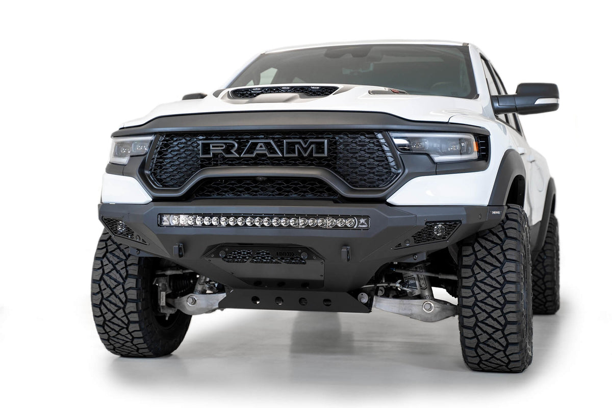 2021-2024 RAM 1500 TRX Stealth Fighter Front Bumper - Addictive Desert Designs F620153030103 - view 4