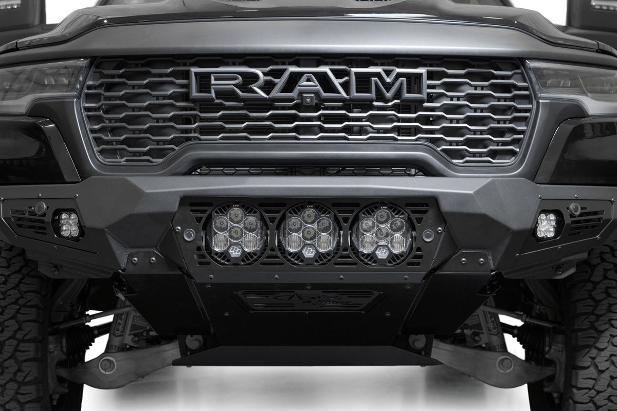 2025 Ram RHO Bomber Front Bumper (Baja) - Addictive Desert Designs F630014100103 - view 2
