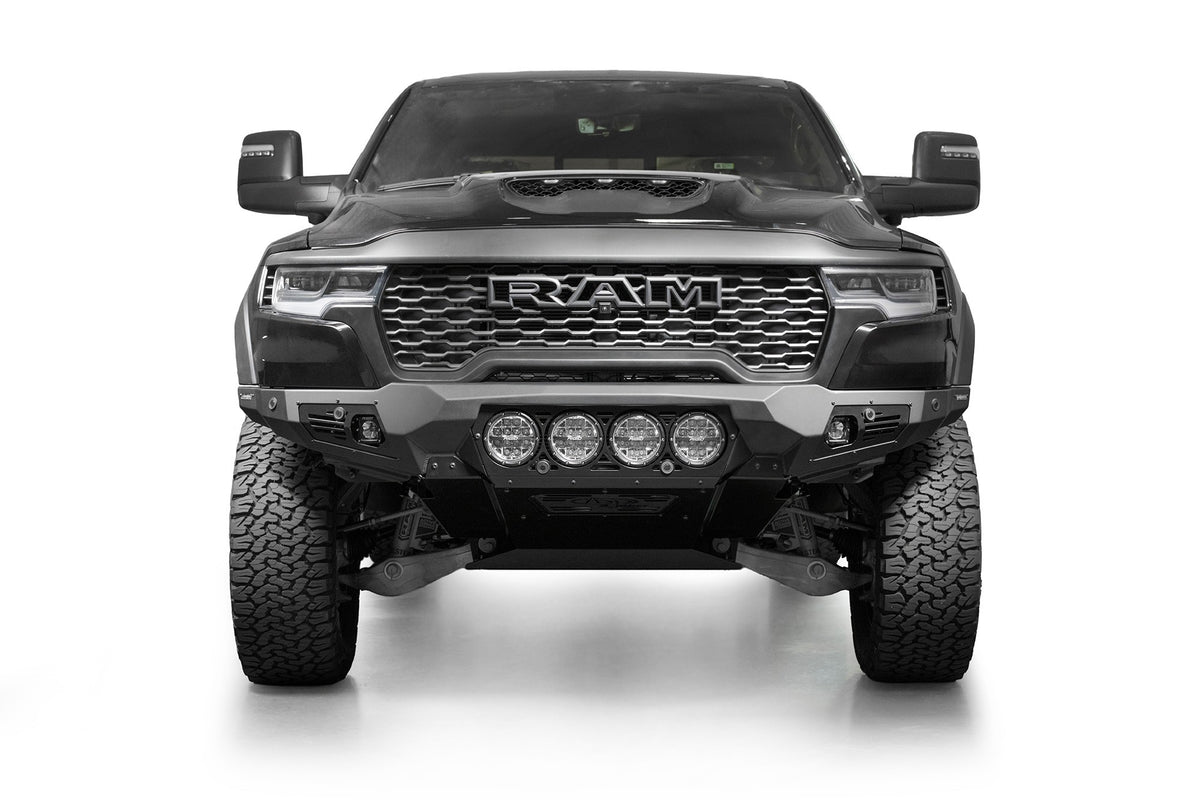 2025 Ram RHO Bomber Front Bumper (RIGID) - Addictive Desert Designs F630014110103