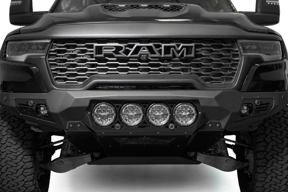 2025 Ram RHO Bomber Front Bumper (RIGID) - Addictive Desert Designs F630014110103 - view 2