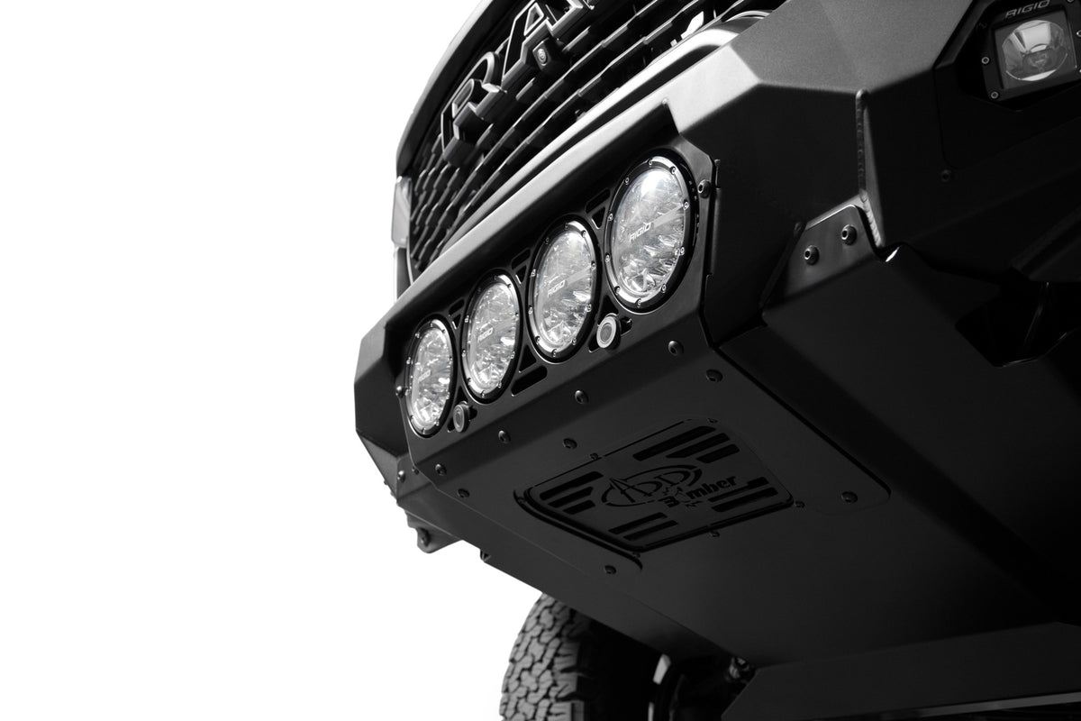 2025 Ram RHO Bomber Front Bumper (RIGID) - Addictive Desert Designs F630014110103 - view 4