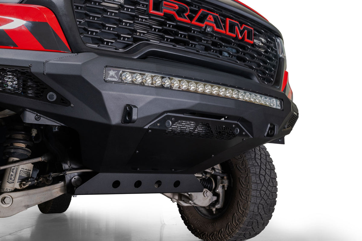 2025 Ram RHO Stealth Fighter Front Bumper - Addictive Desert Designs F630153030103 - view 2