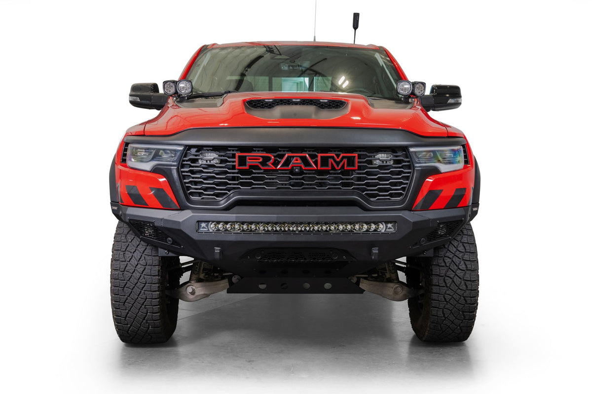 2025 Ram RHO Stealth Fighter Front Bumper - Addictive Desert Designs F630153030103 - view 4