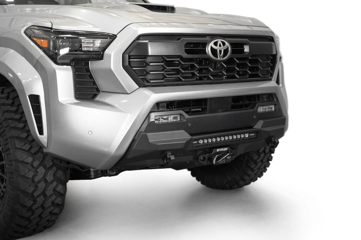 2024-2026 Toyota Tacoma Stealth Center Mount Winch Front Bumper - Addictive Desert Designs F6703412601NA - view 2