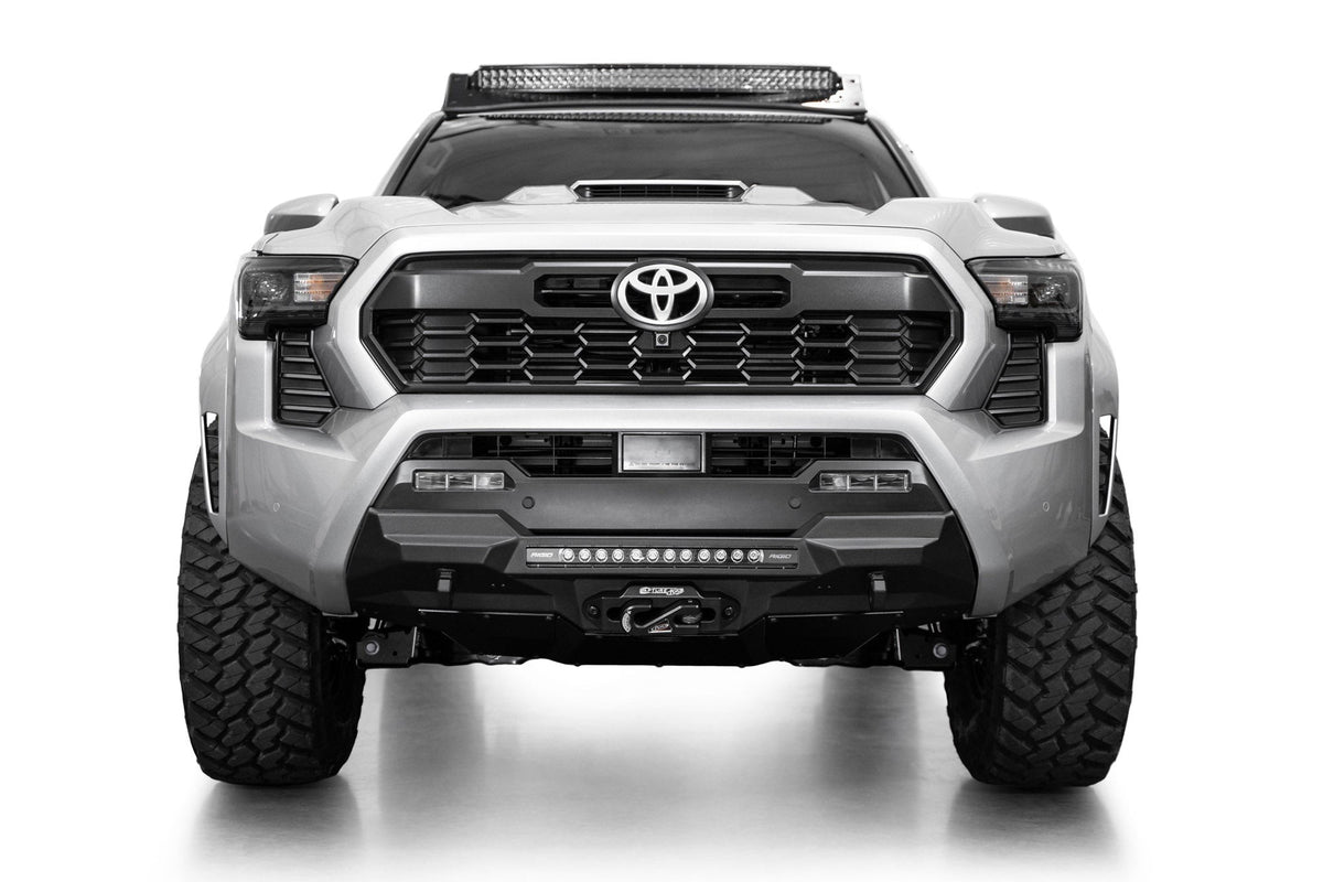 2024-2026 Toyota Tacoma Stealth Center Mount Winch Front Bumper - Addictive Desert Designs F6703412601NA - view 14