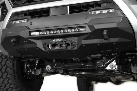 2024-2026 Toyota Tacoma Stealth Center Mount Winch Front Bumper - Addictive Desert Designs F6703412601NA - view 5