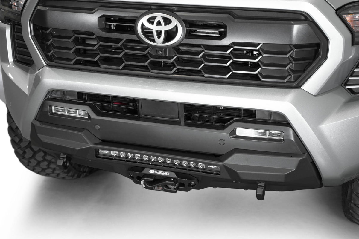 2024-2026 Toyota Tacoma Stealth Center Mount Winch Front Bumper - Addictive Desert Designs F6703412601NA - view 6
