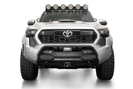 2024-2026 Toyota Tacoma Stealth Center Mount Winch Front Bumper With Top Hoop - Addictive Desert Designs F6703512601NA - view 3