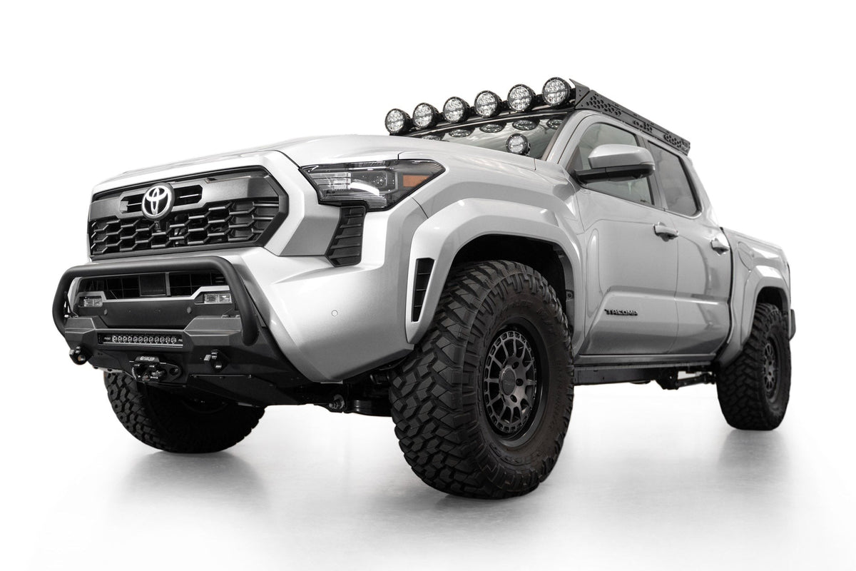 2024-2026 Toyota Tacoma Stealth Center Mount Winch Front Bumper With Top Hoop - Addictive Desert Designs F6703512601NA - view 4