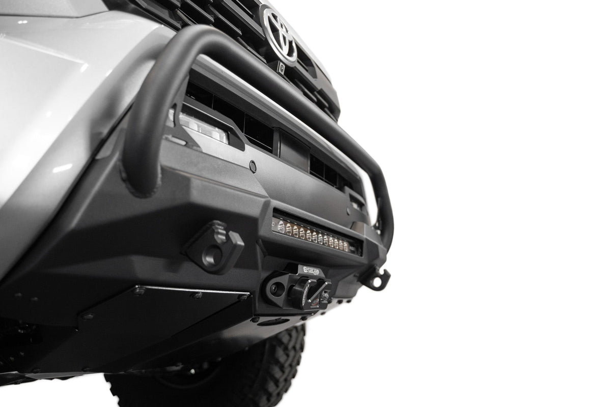 2024-2026 Toyota Tacoma Stealth Center Mount Winch Front Bumper With Top Hoop - Addictive Desert Designs F6703512601NA - view 6