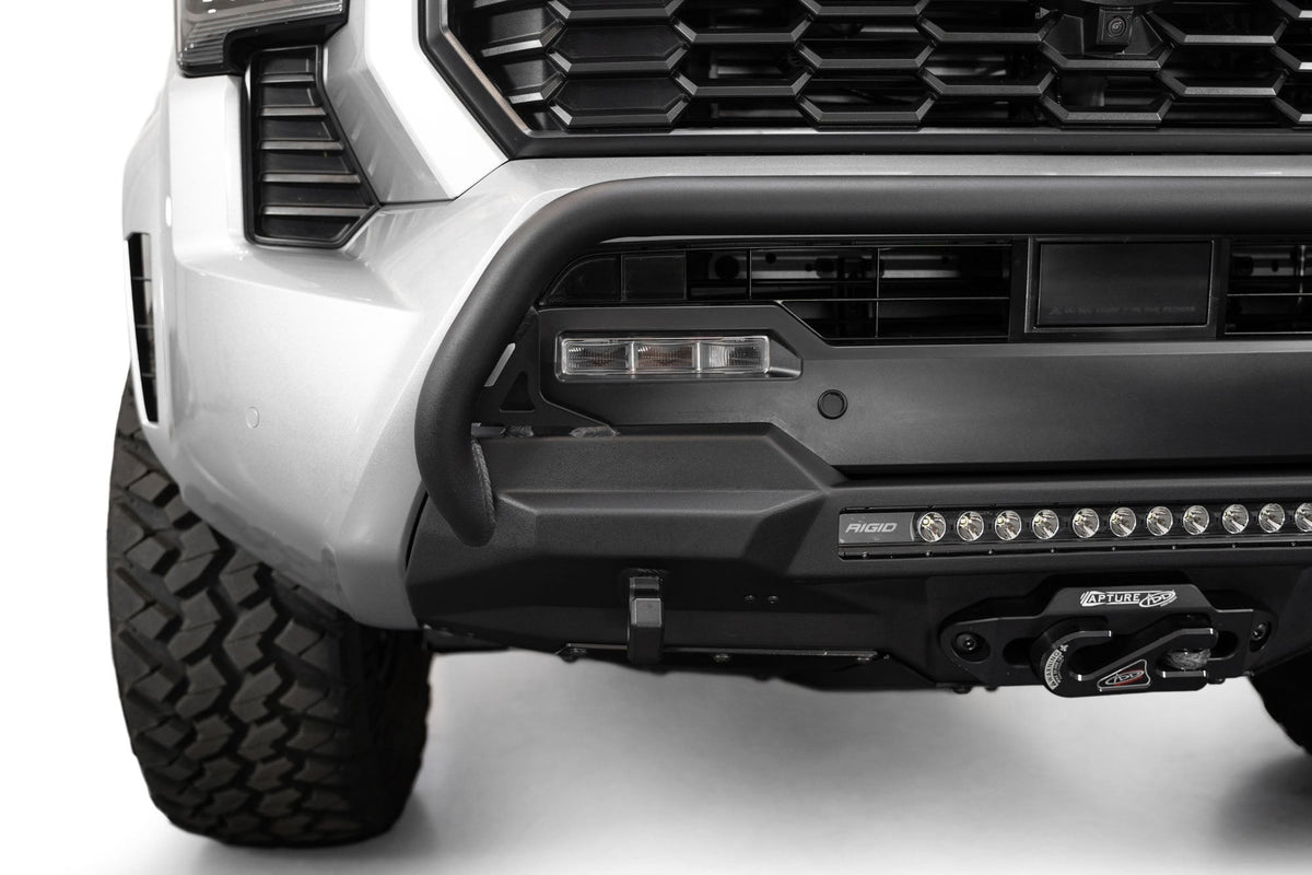 2024-2026 Toyota Tacoma Stealth Center Mount Winch Front Bumper With Top Hoop - Addictive Desert Designs F6703512601NA - view 7