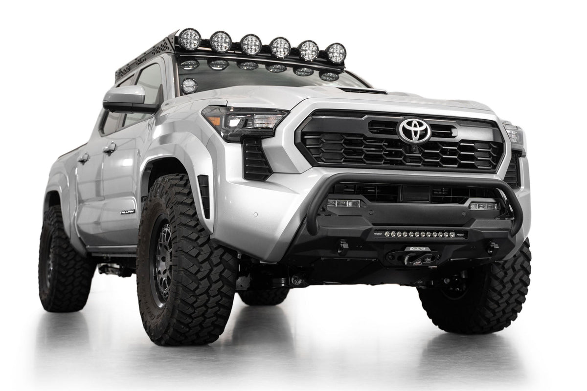 2024-2026 Toyota Tacoma Stealth Center Mount Winch Front Bumper With Top Hoop - Addictive Desert Designs F6703512601NA - view 10