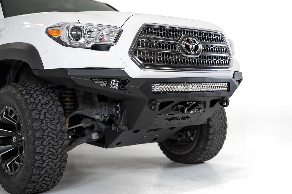 2016-2023 Toyota Tacoma Stealth Fighter Front Bumper - Addictive Desert Designs F681202200103 - view 3