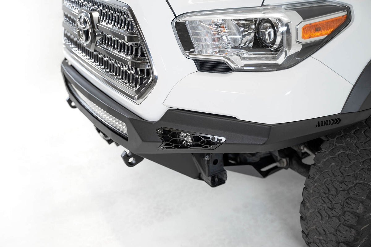 2016-2023 Toyota Tacoma Stealth Fighter Front Bumper - Addictive Desert Designs F681202200103 - view 6