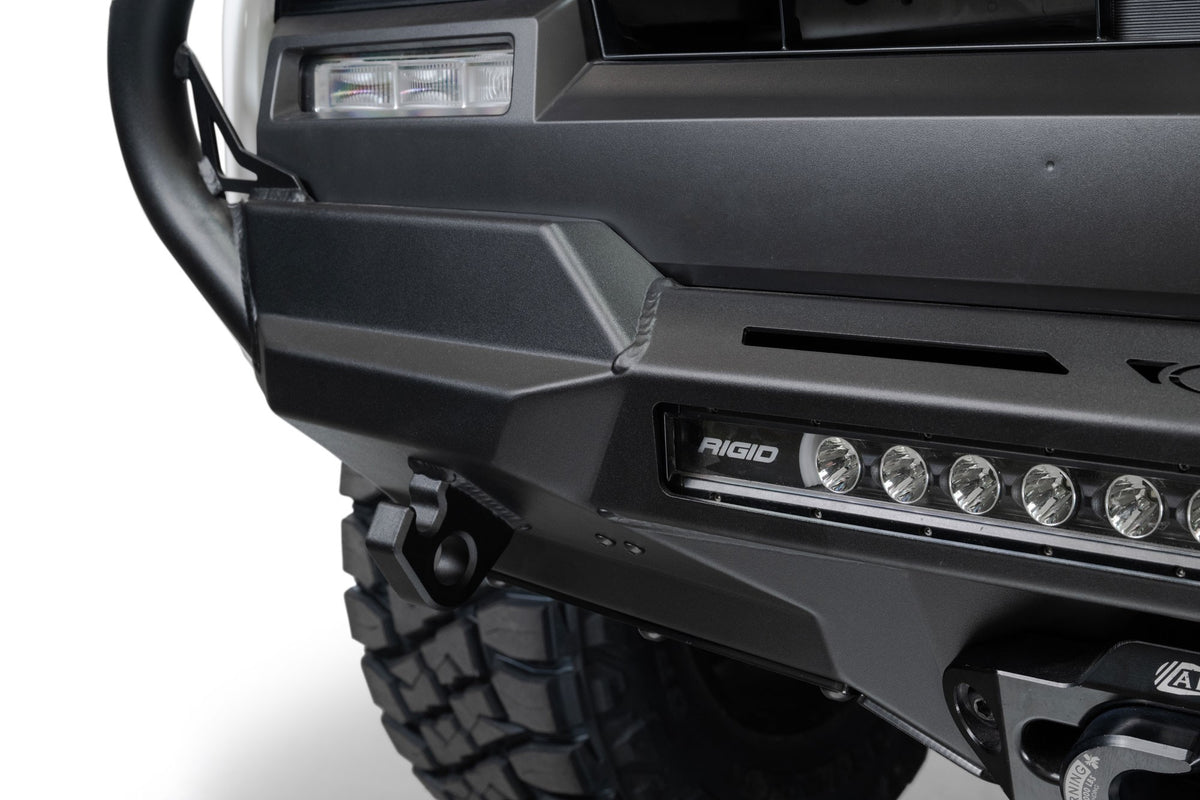 2025 Toyota 4Runner Stealth Center Mount Front Bumper with Top Hoop - Addictive Desert Designs F710353070103