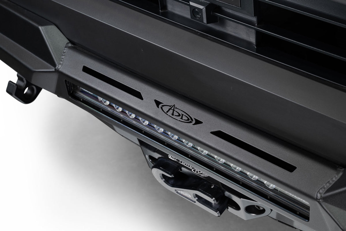 2025 Toyota 4Runner Stealth Center Mount Front Bumper with Top Hoop - Addictive Desert Designs F710353070103 - view 4