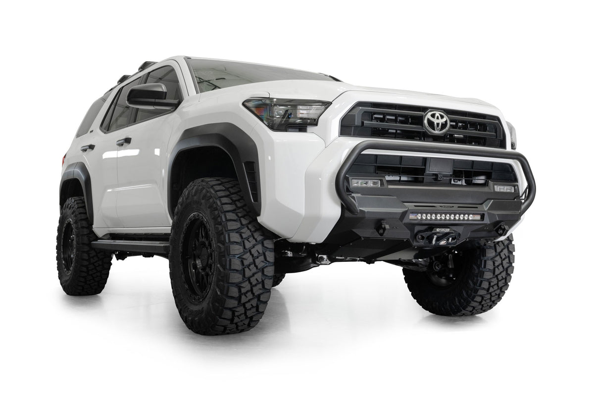 2025 Toyota 4Runner Stealth Center Mount Front Bumper with Top Hoop - Addictive Desert Designs F710353070103 - view 5