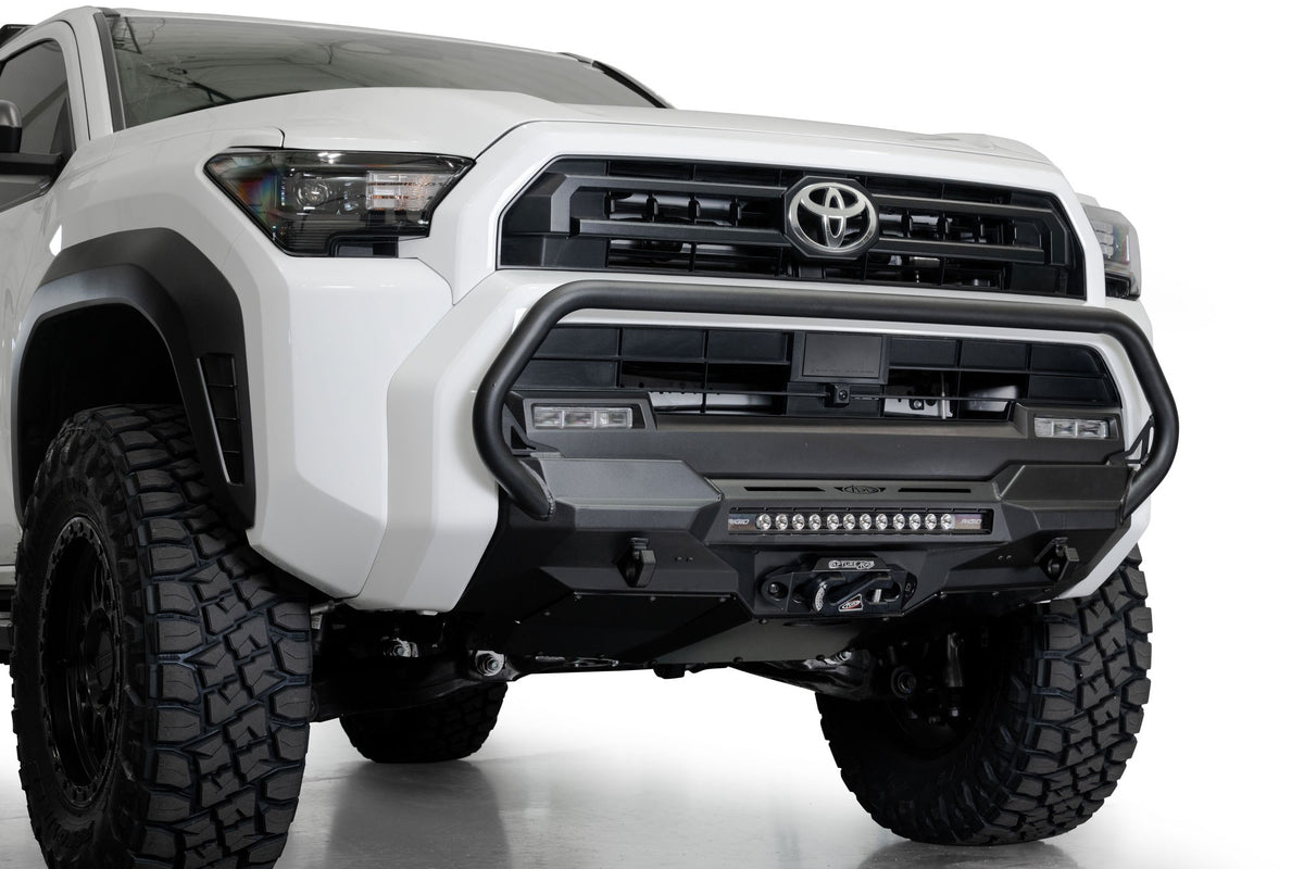 2025 Toyota 4Runner Stealth Center Mount Front Bumper with Top Hoop - Addictive Desert Designs F710353070103 - view 10