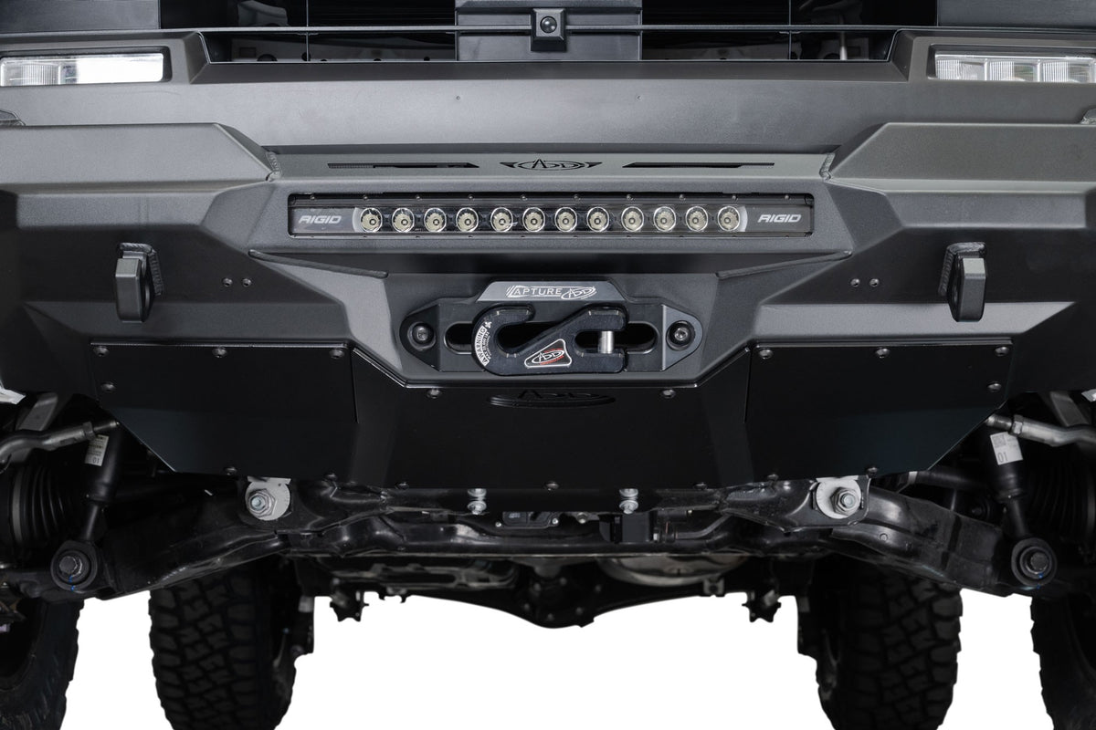 2025 Toyota 4Runner Stealth Center Mount Front Bumper with Top Hoop - Addictive Desert Designs F710353070103 - view 11