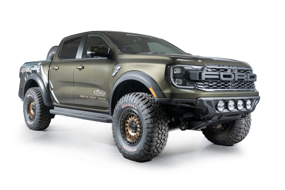 2024-2026 Ford Ranger Raptor ADD Edge Front Bumper - Addictive Desert Designs F720443130103 - view 7