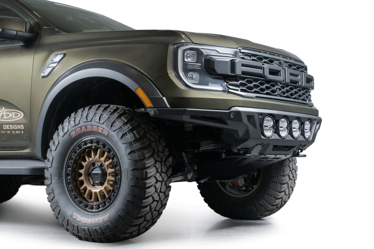 2024-2026 Ford Ranger Raptor ADD Edge Front Bumper - Addictive Desert Designs F720443130103 - view 8
