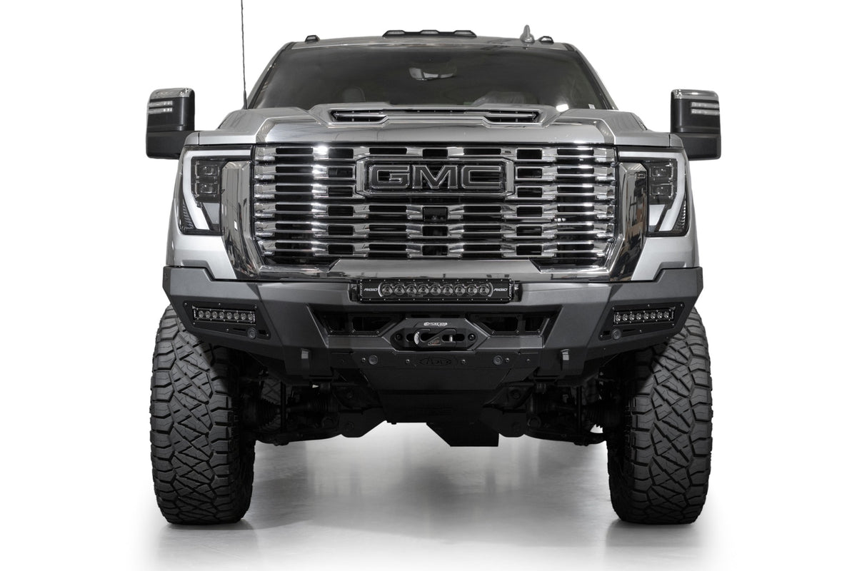2024-2026 GMC Sierra 2500/3500 HD Phantom Winch Front Bumper - Addictive Desert Designs F730335070103