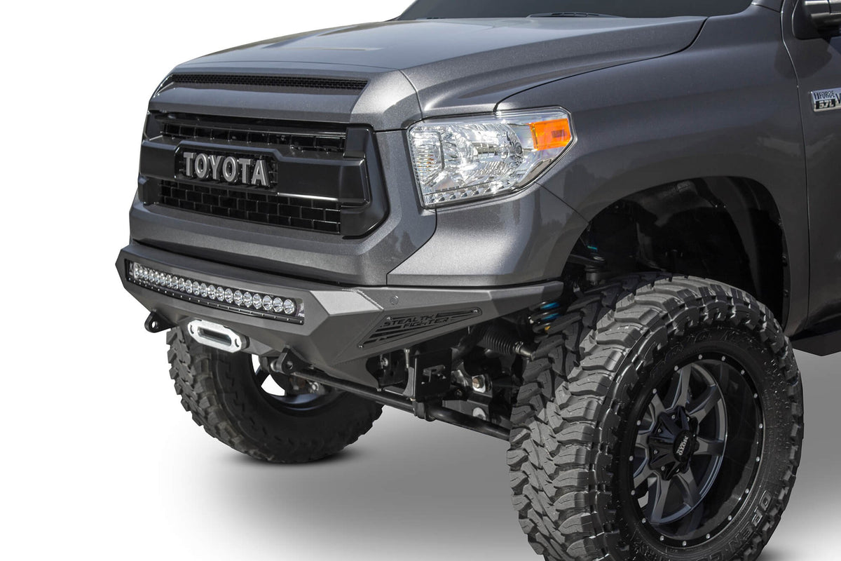 2014-2021 Toyota Tundra Stealth Fighter Front Bumper - Addictive Desert Designs F741422860103 - view 6