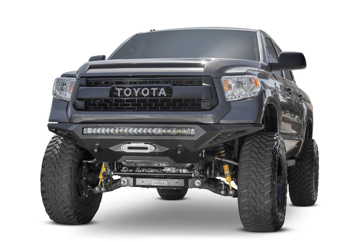 2014-2021 Toyota Tundra Stealth Fighter Front Bumper - Addictive Desert Designs F741422860103 - view 7